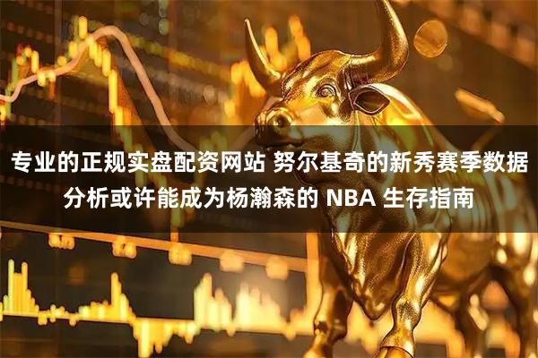 专业的正规实盘配资网站 努尔基奇的新秀赛季数据分析或许能成为杨瀚森的 NBA 生存指南