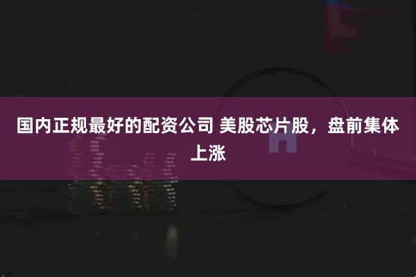 国内正规最好的配资公司 美股芯片股，盘前集体上涨